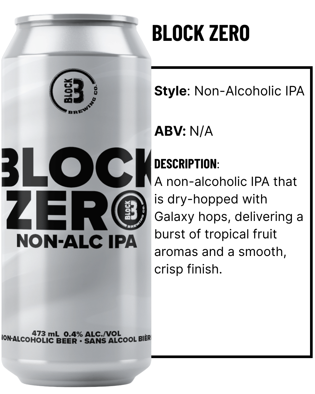 Block Zero - N/A IPA